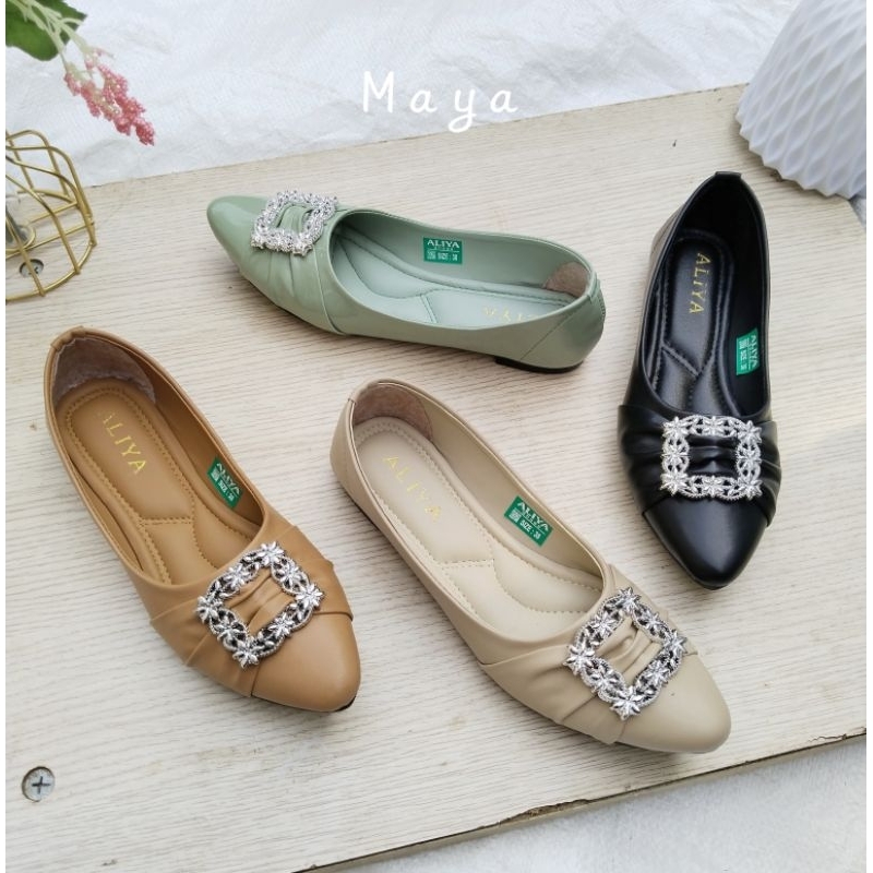 Aliyashoes Sepatu Flat Wanita Maya