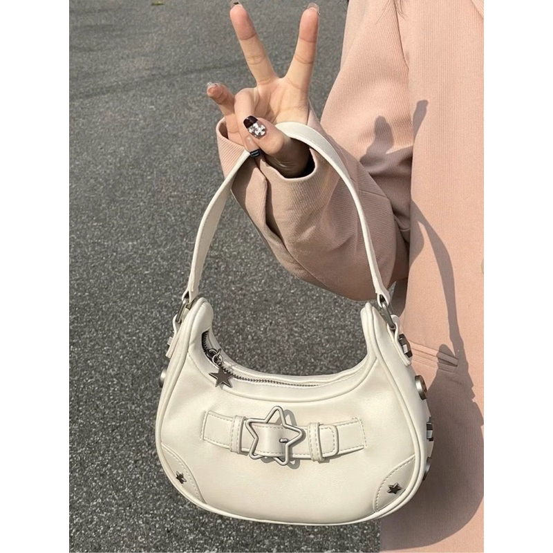 [ready stock] white stars bag