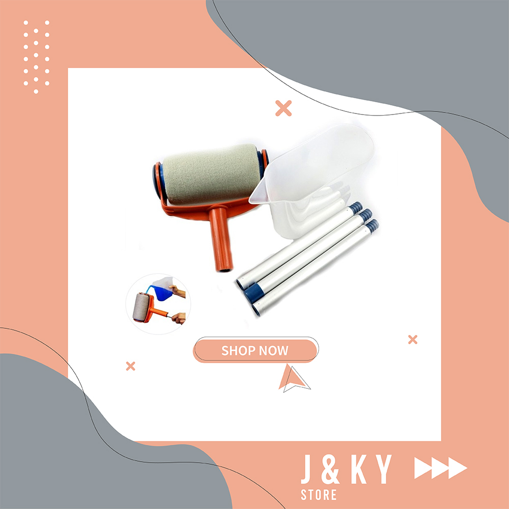 (BISA COD) Pintar Facil Paint Roller Kuas Cat Tembok Roller Pintar Facil Kuas Cat Rol Cat Tembok Rol