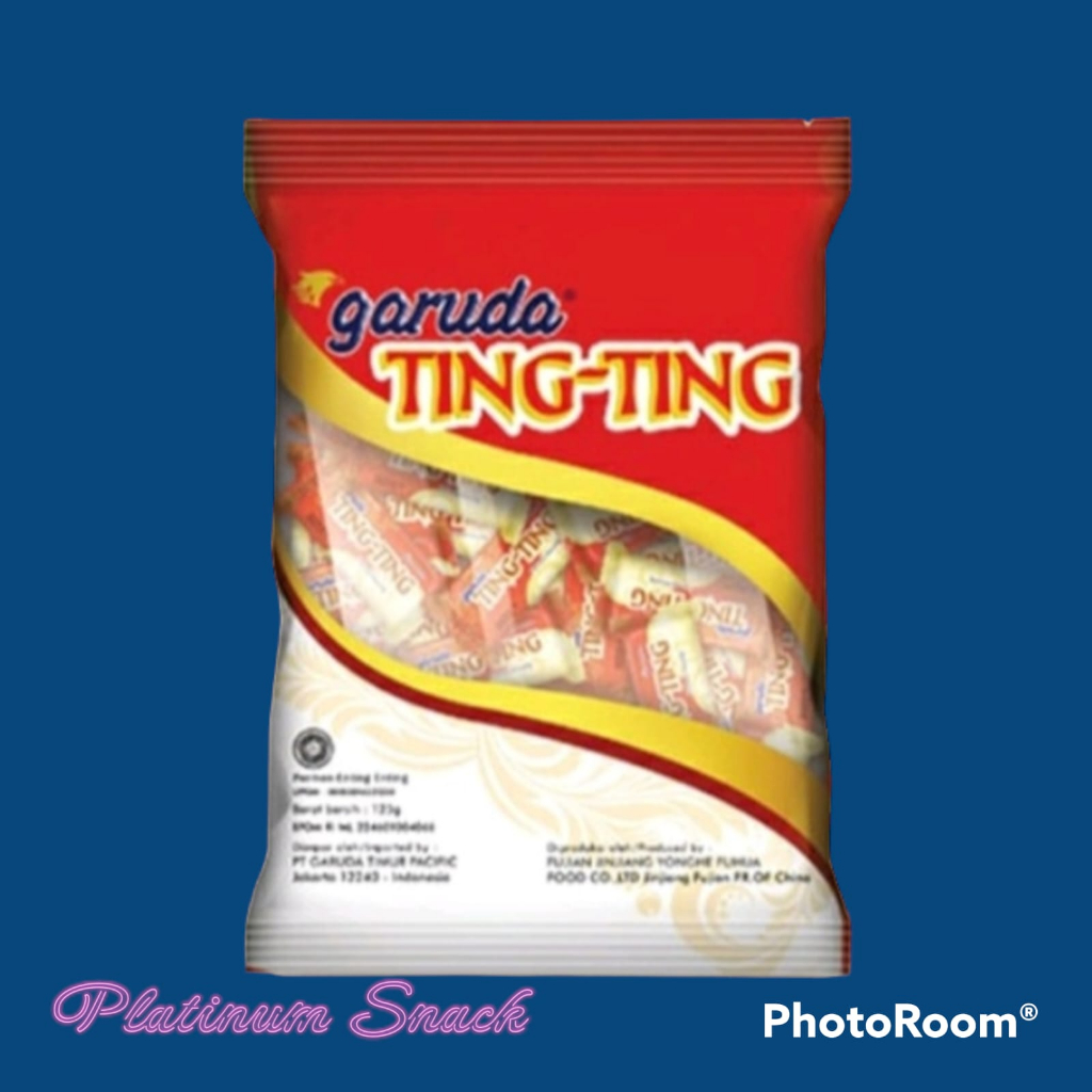 Garuda Ting Ting | 125 Gr | Permen Kacang