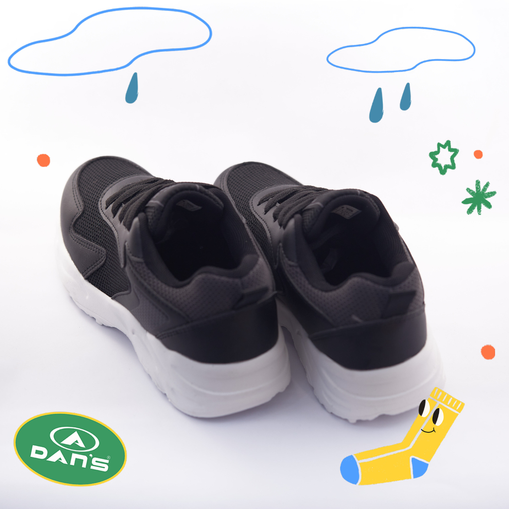 Dans Argenta Sepatu Sneakers Anak Perempuan - Black