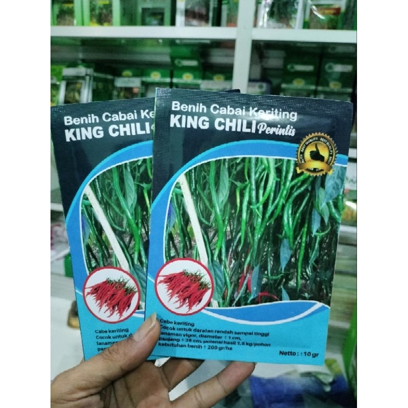 Cabe King Chili Perintis 10gr Original Pabrik Tahan Virus