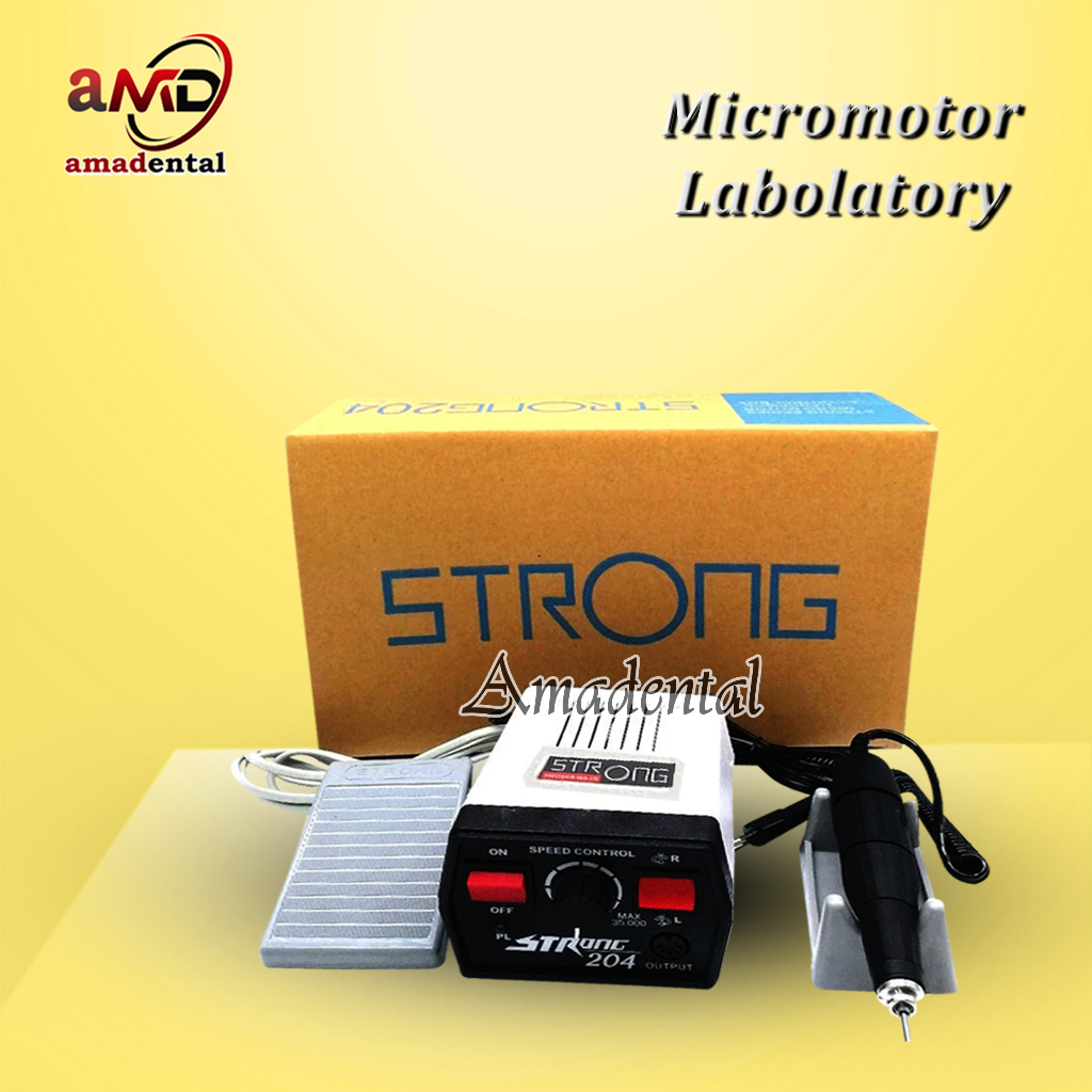 Dental mikromotor strong / micromotor strong 204 / micromotor labolatorium