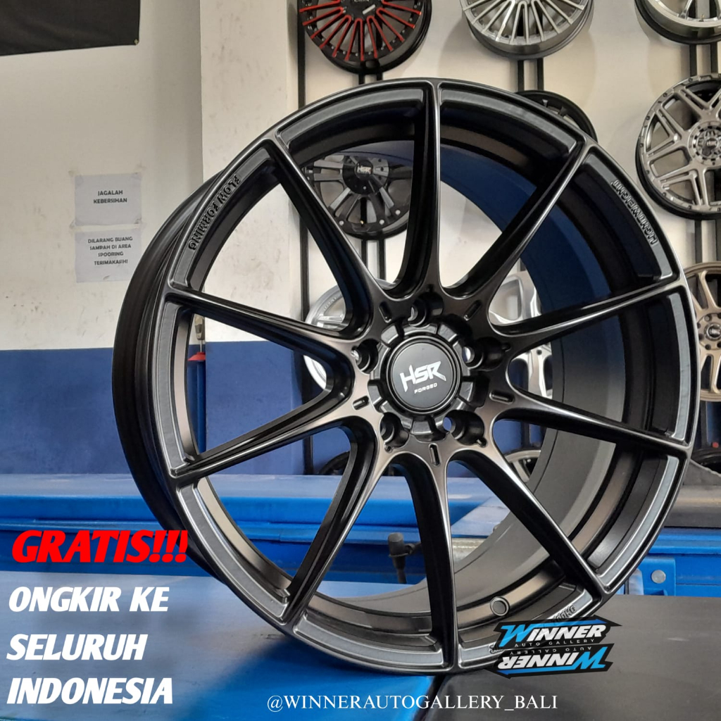 Velg Mobil Honda Civic Turbo Ring 18 - Velg FORGED HSR TOBELO R18 Pcd 5x114,3