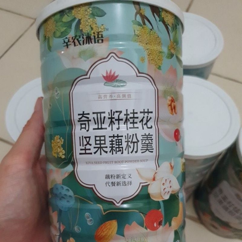 

OUFEN LOTUS KIYA SEED FRUIT ROOT POWDER SOUP 500GR