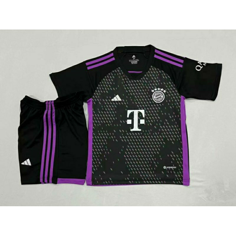 ( KIDS 2024 )JERSEY BOLA BAYERN AWAY NEW 2023 2024 GRADE ORI - BAJU ANAK MUNCHEN AWAY NEW 2024