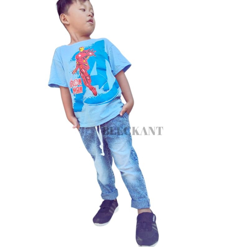 CELANA PANJANG JEANS ANAK SKINNY USIA 2-10TAHUN