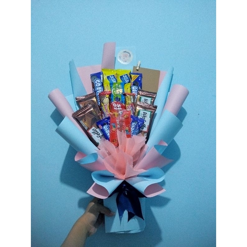

Bouquet Snack ll Snak Buket ll Free Packing