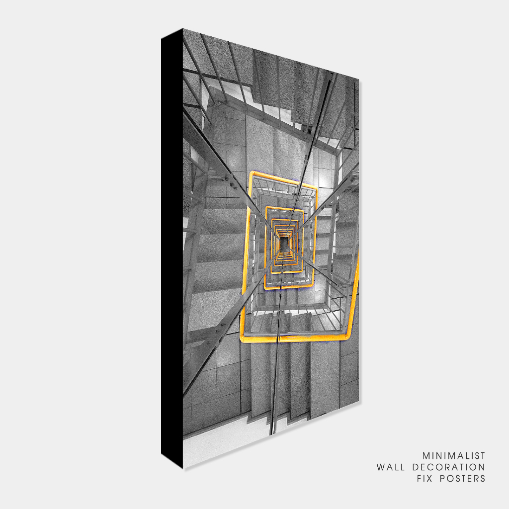 Dekorasi dinding minimalis Wall decor architecture poster