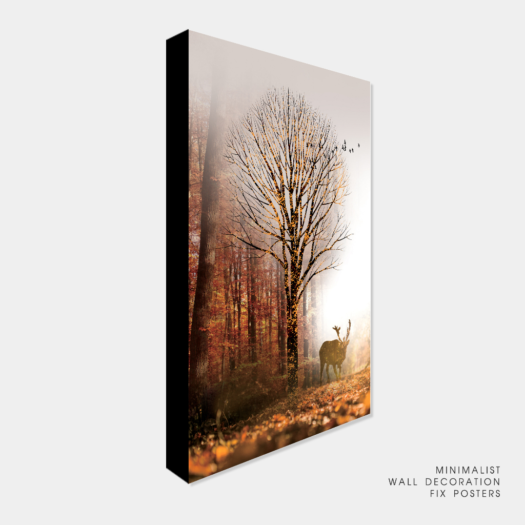 Hiasan dinding ruang tamu poster nordic Wall decor minimalis