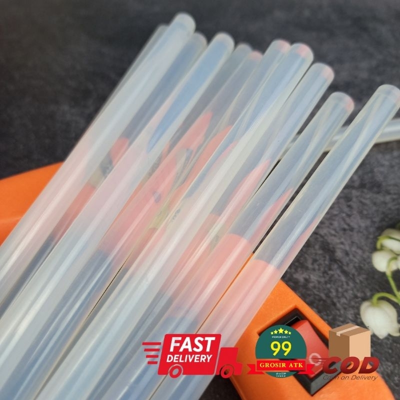 

2 Lusin Dan 1Lusin Lem Bakar KECIL 7mm/Refil Glue/Lem Tembak/Lem Lilin/Lem Tembak