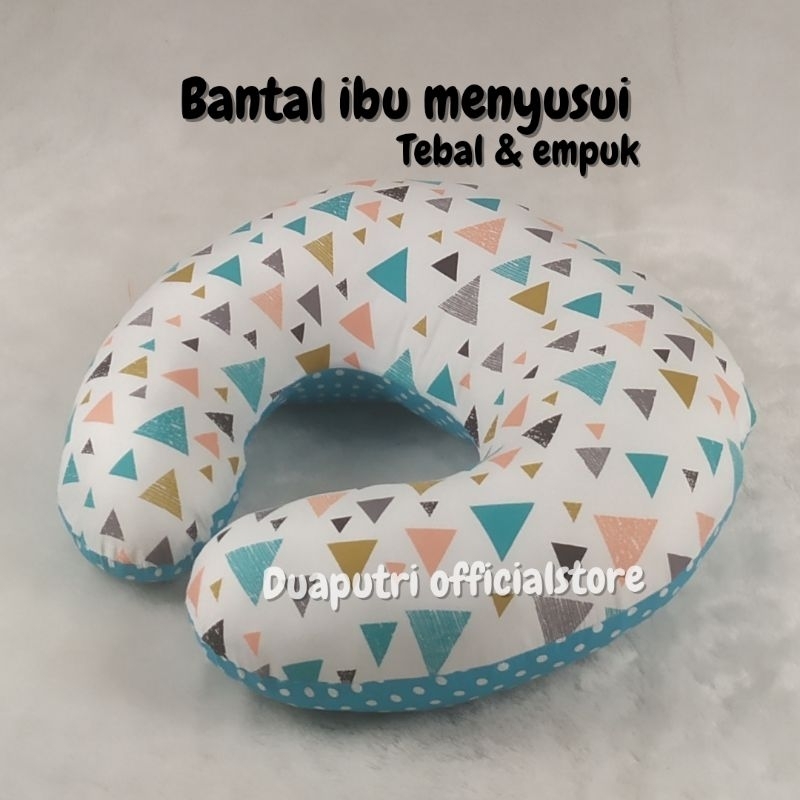 busui bantal ibu menyusui bayi naban biru