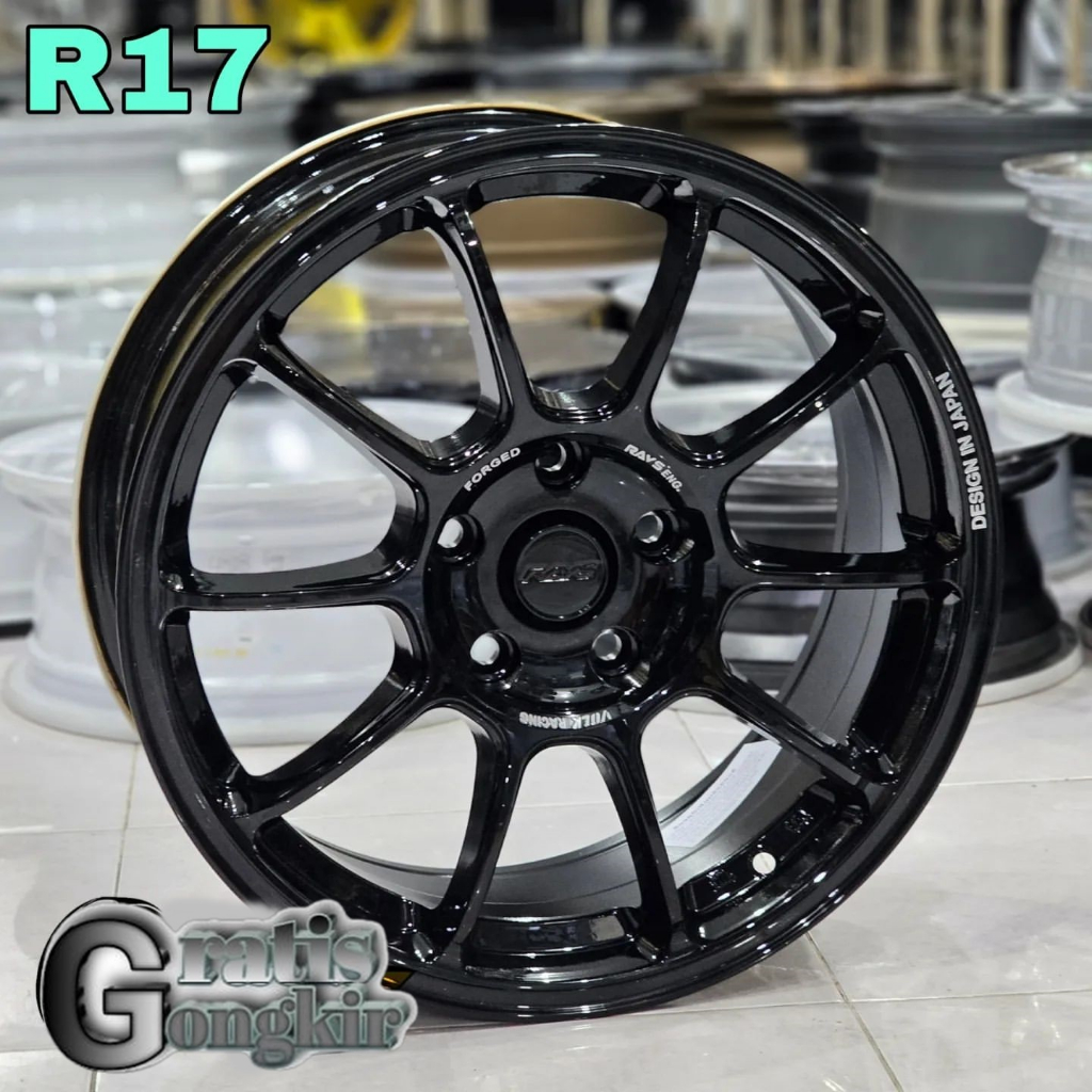 velg Ze40 ring 17  Pcd.5x114.3 Lebar 7.5 Et.40 velg mobil innova ertiga xpander civic hrv velg r17