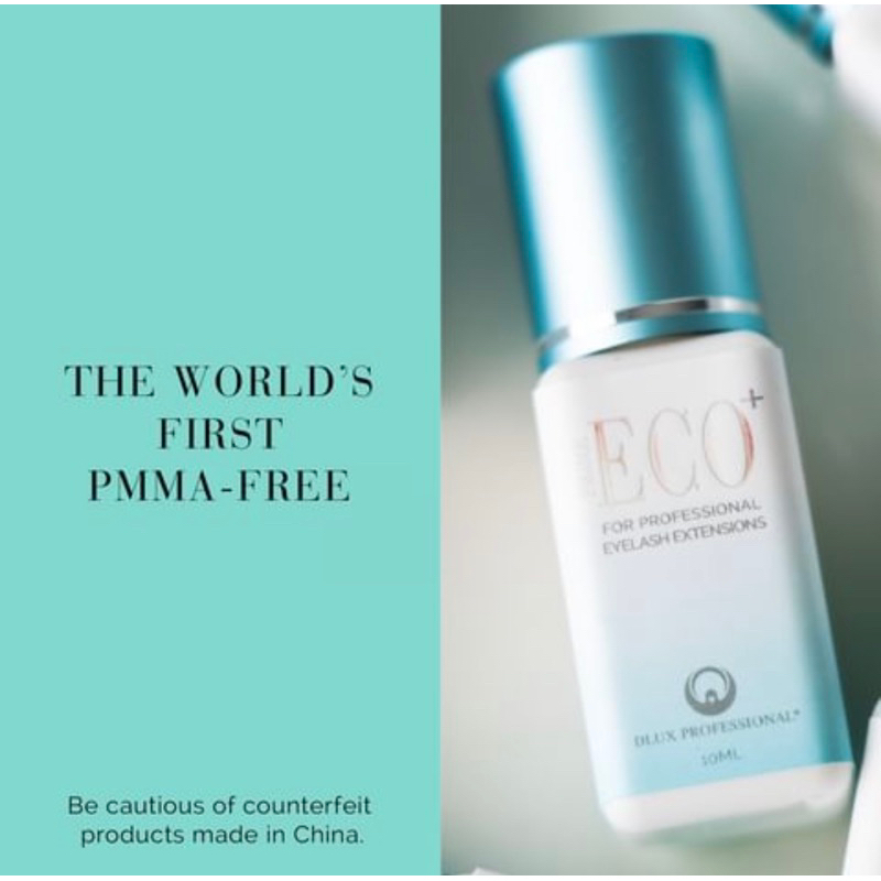 DLUX ECO PMMA FREE EYELASH GLUE FOR EYELASH EXTENSION 3ML & 5ML LEM EYELASH EXTENSION FOR SENSITIVE