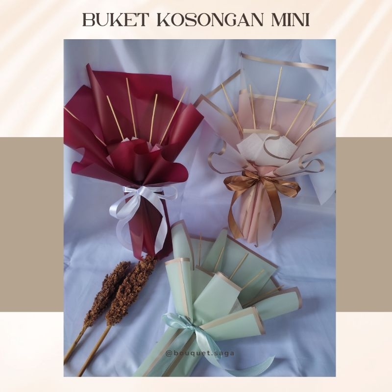 BUKET KOSONGAN MINI / BUKET SNACK KOSONGAN