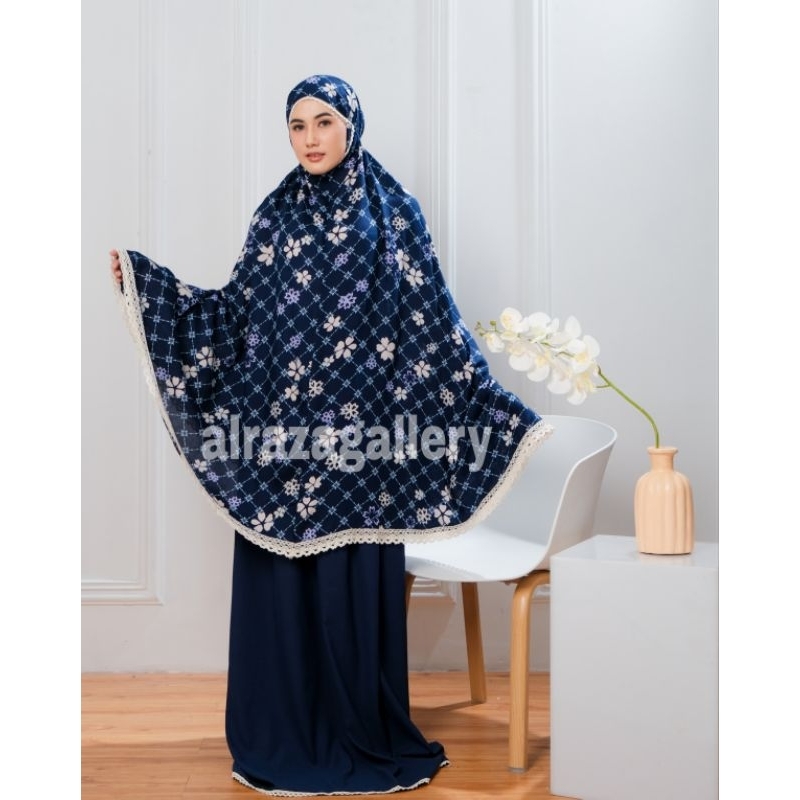 Mukena Katun Rayon Premium 2in1 Dzafira