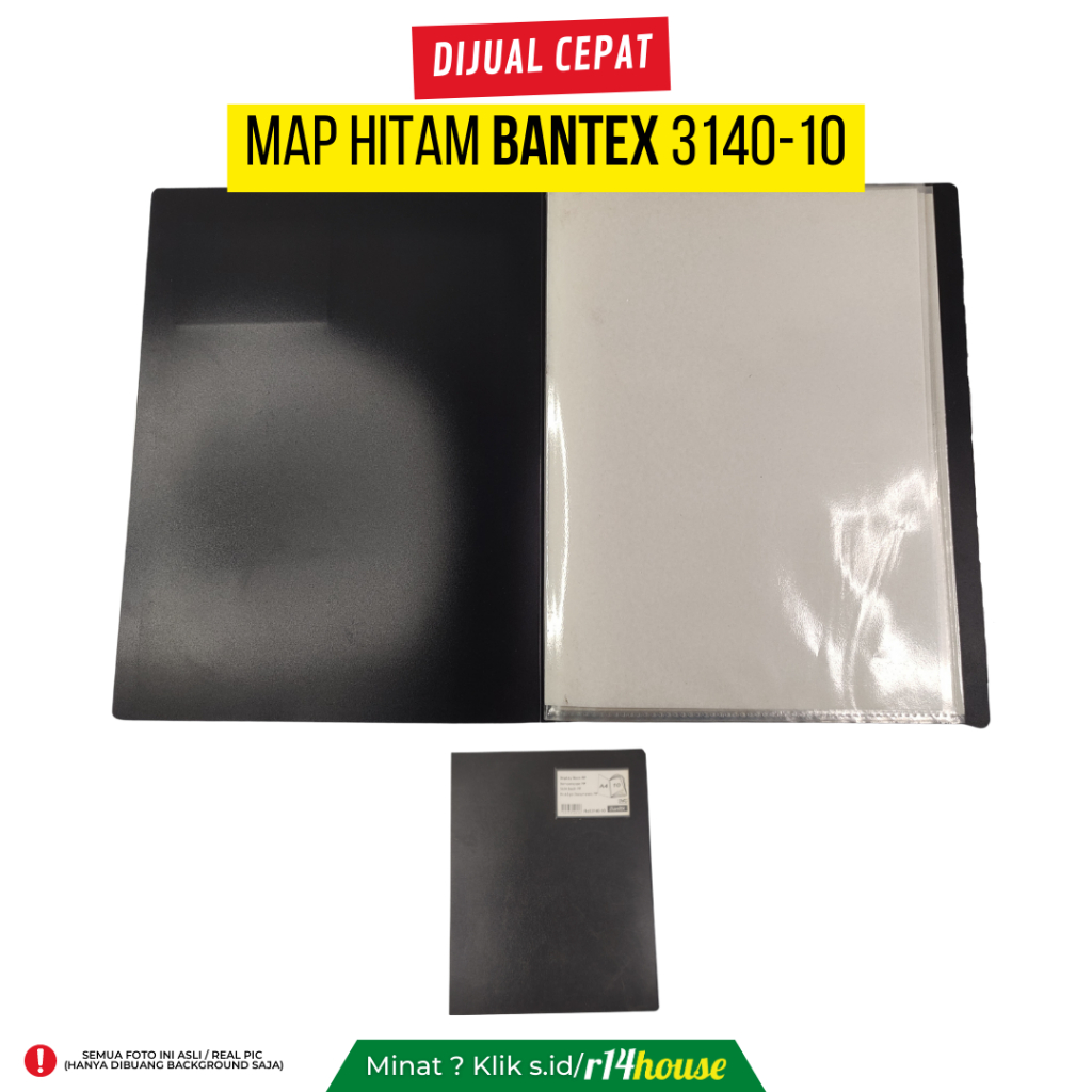 MAP BISNIS / MAP BOLONG / SPRING FILE MERAH