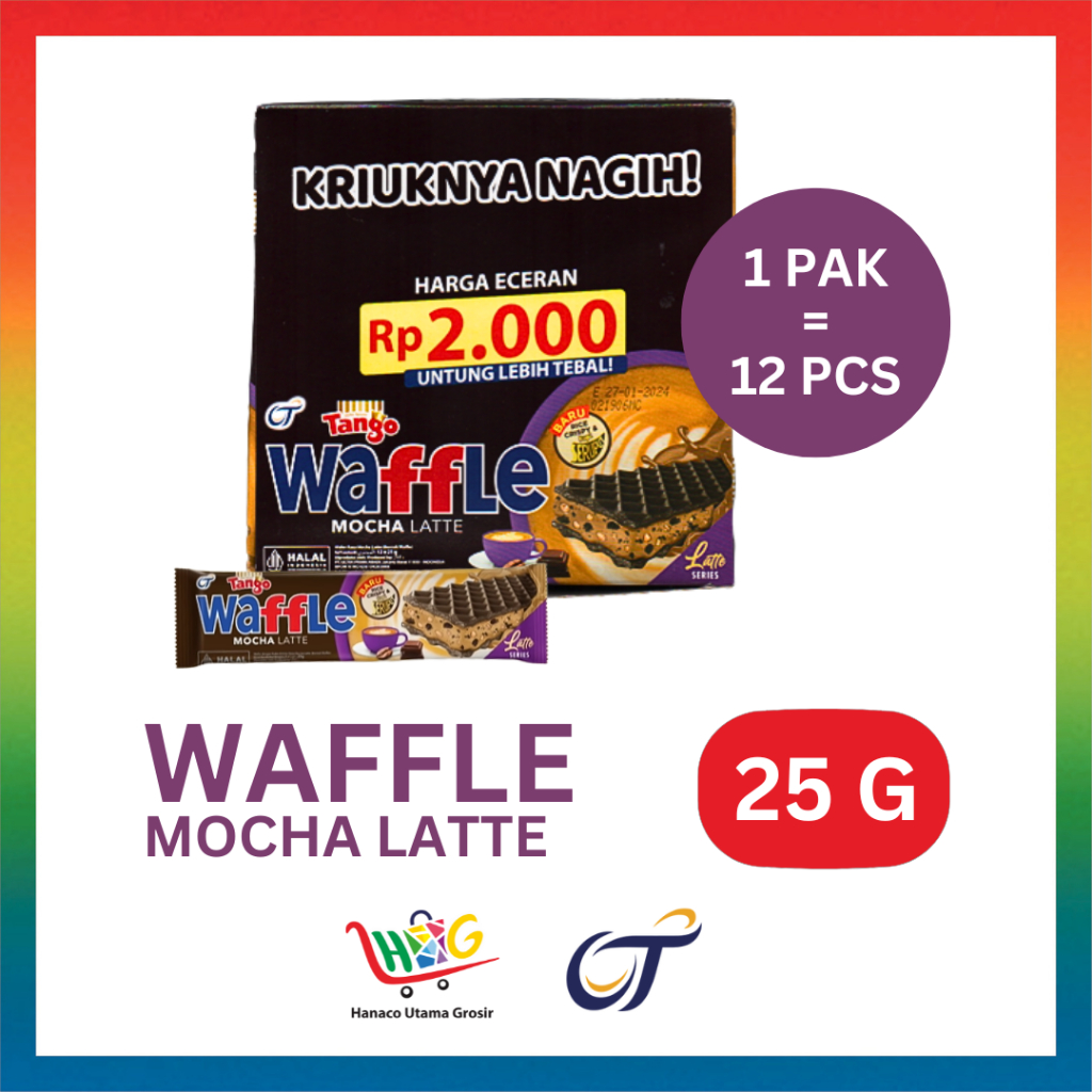 Tango Waffle All Varian 12 X 25 gram [ 1 KOTAK ]