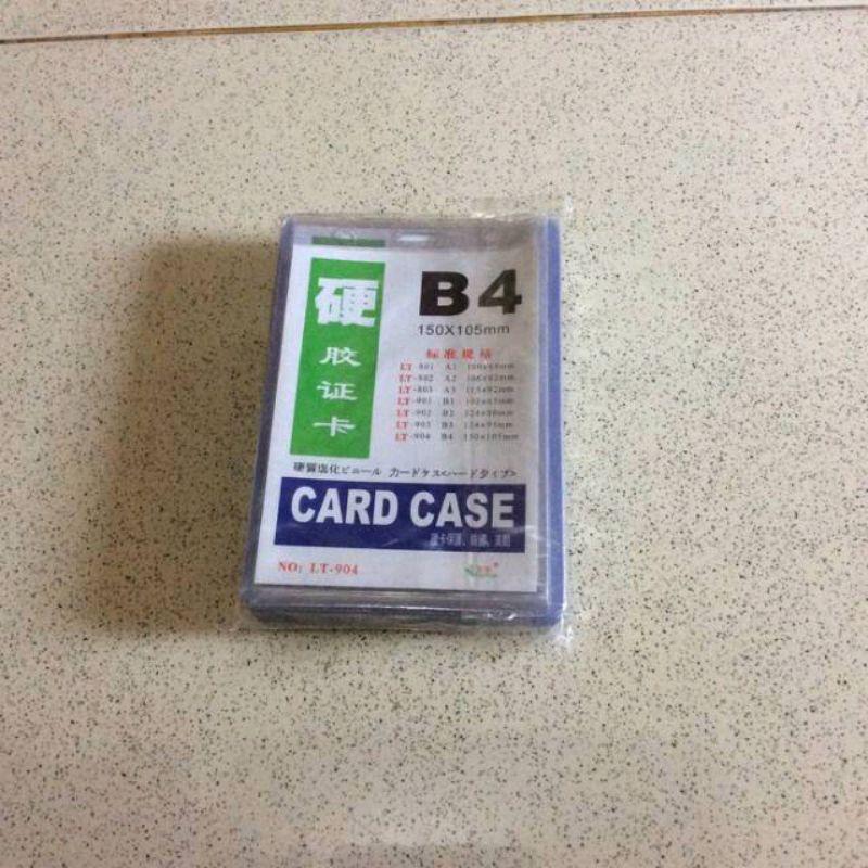 

Plastik ID Card B4 / Card Case B4
