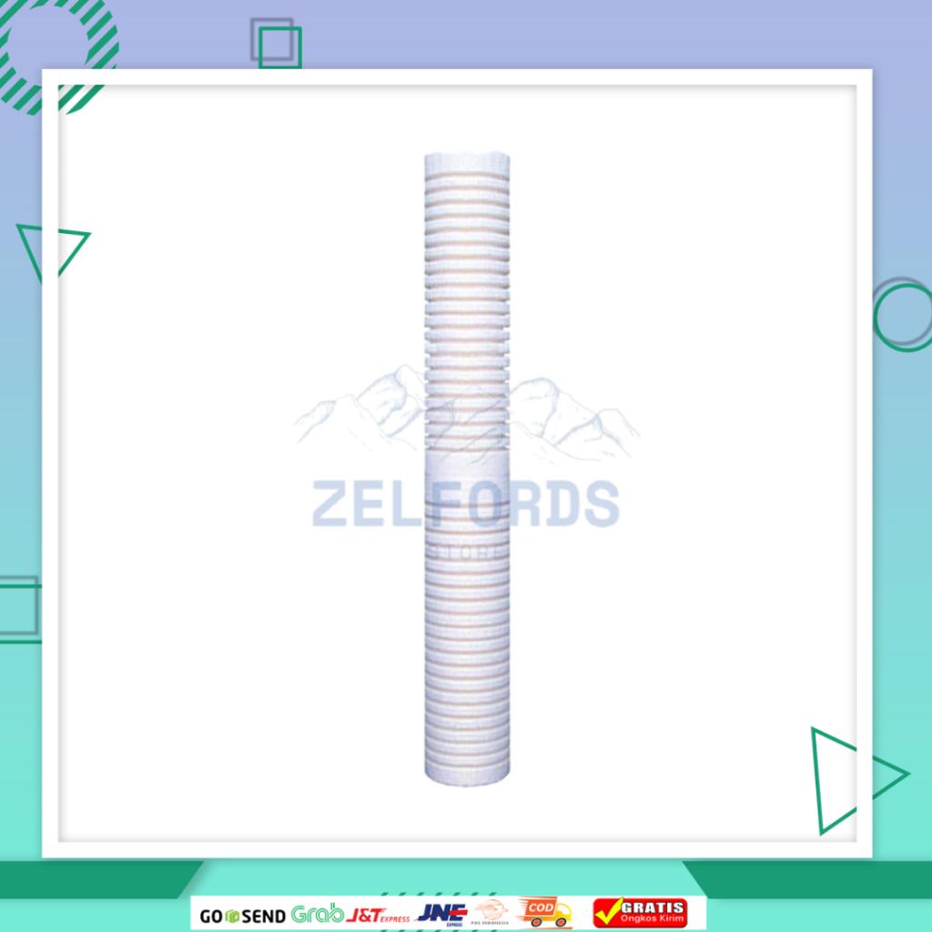 Cartridge Filter Deep Groove / Sedimen Filter Deep Groove / 20 Inch 1, 3, 5, 10 micron / FILTERTECH