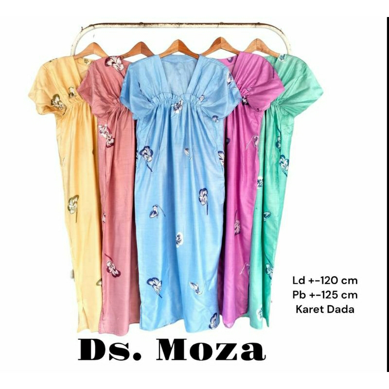 DASTER MOZA TULIP/daster panjang moza/daster kekinian/home dress