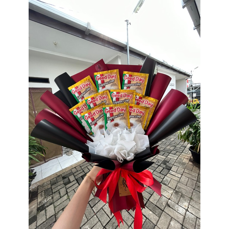 BOUQUET KOPI GOOD DAY CAPPUCINO | Buket Good Day