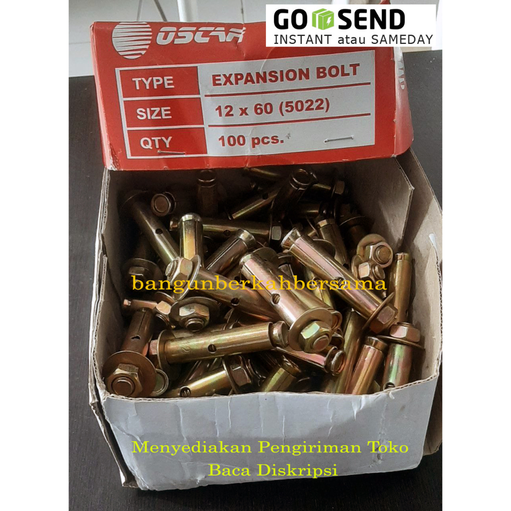 Dinabolt M12 / Dinabolt 12 x 60 mm