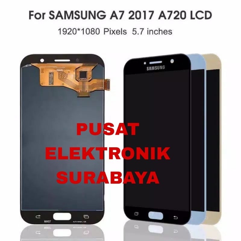 LCD TOUCHSCREEN SAMSUNG A7 2017 / A720 - INCELL COMPLETE