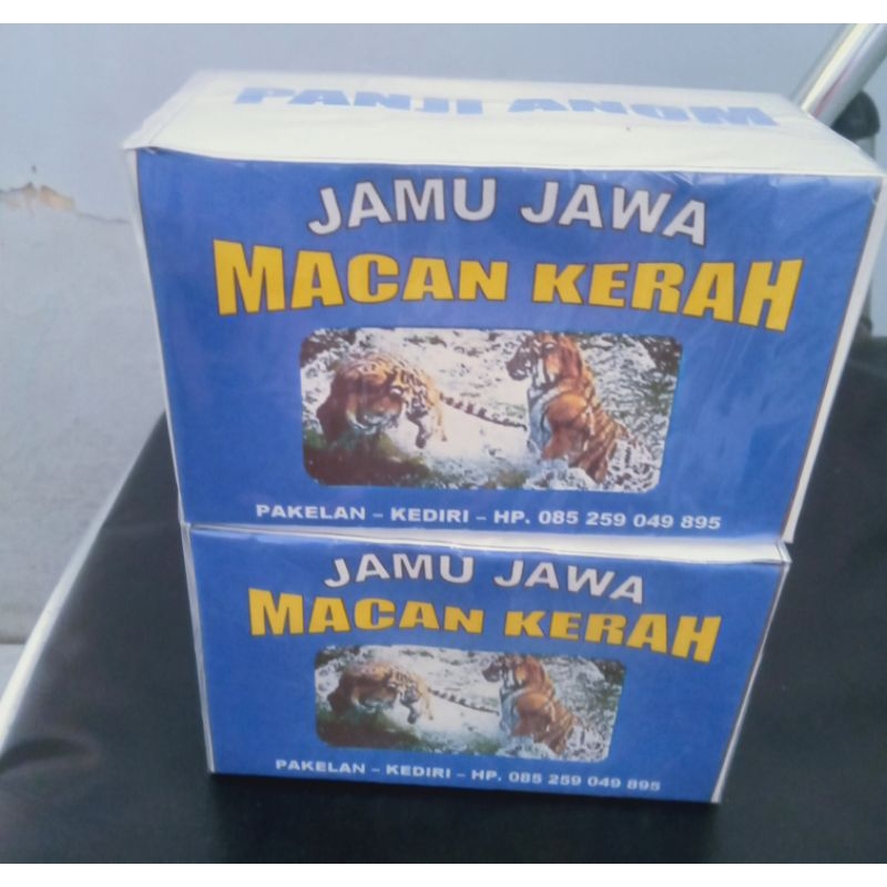 Jamu Macan Kerah  2box