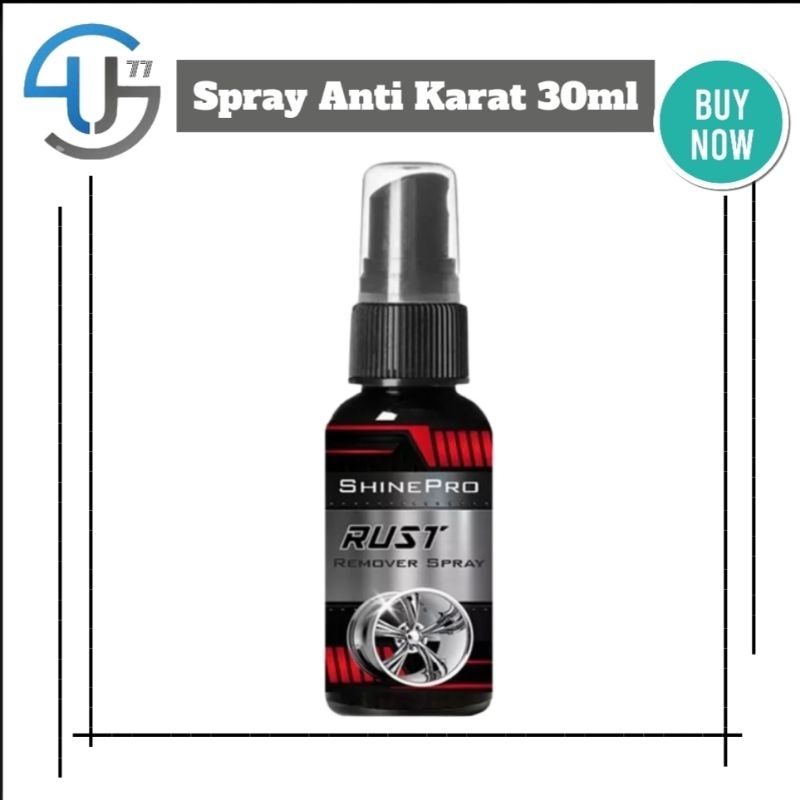 US242 Spray Pembersih Penghilang Anti Karat Mobil 30ml Rust Remover ShinePro By Toko Haji Usman