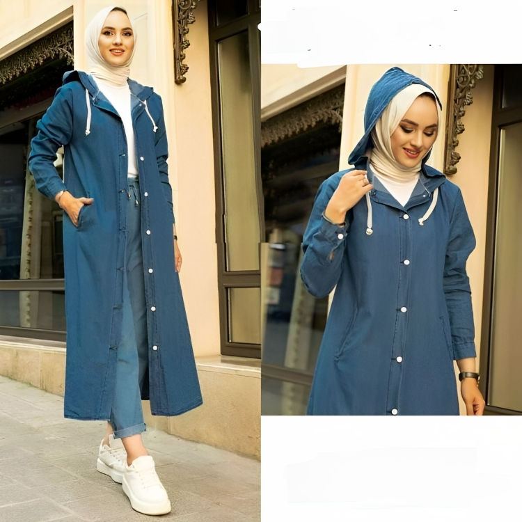 Outer Jeans Wanita Panjang