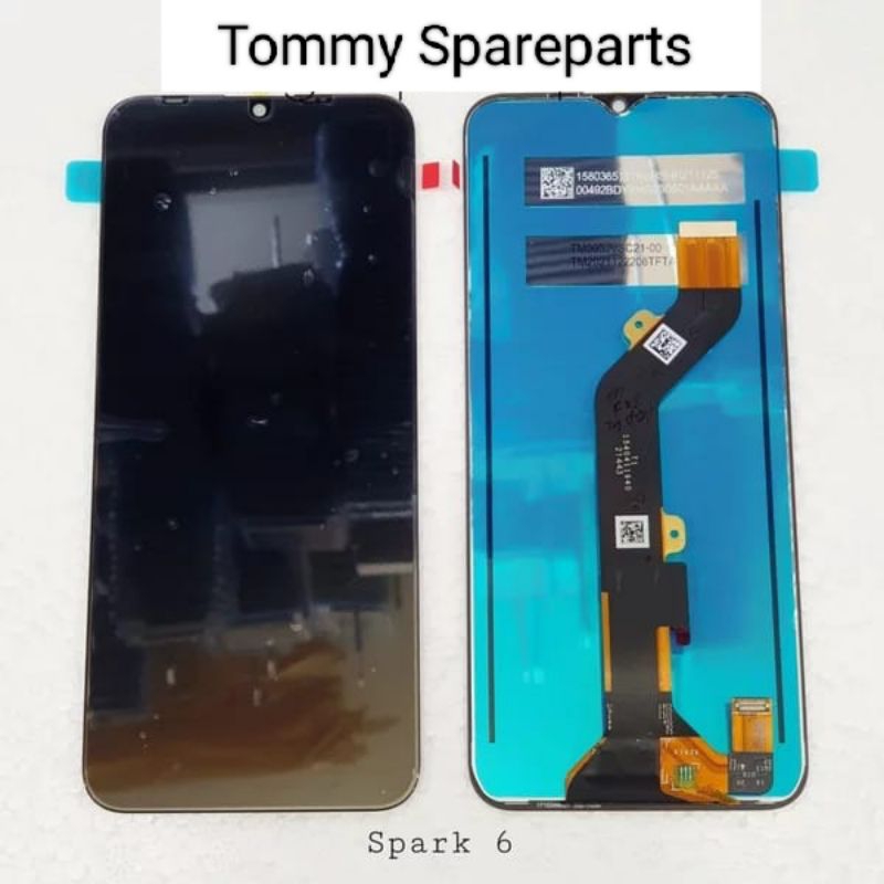 LCD TOUCHSCREEN TECNO SPARK 6 GO ORIGINAL