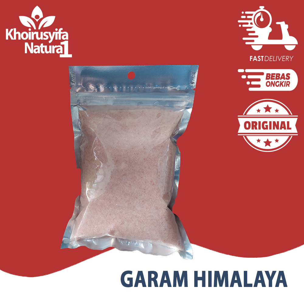 

GARAM HIMALAYAN PINK SALT 500 GRAM ORIGINAL PRODUK 100%