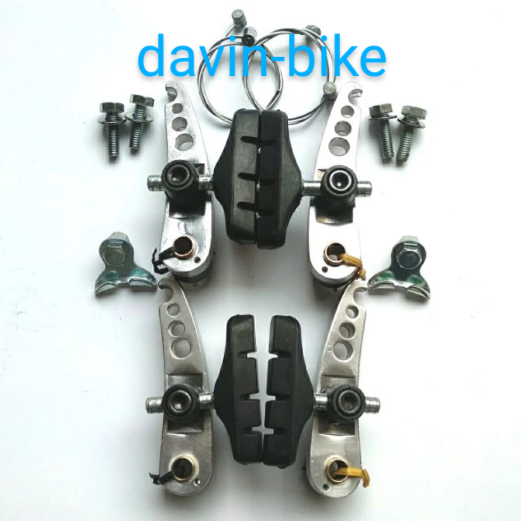 Rem Sepeda Cantilever Vintage Silver NOS