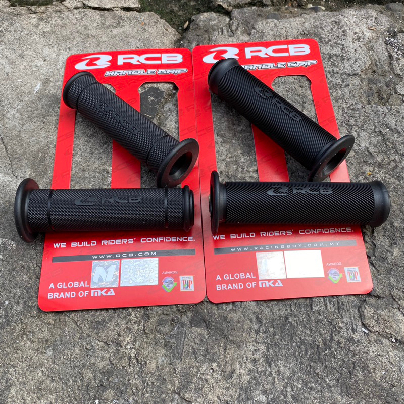 TERMURAH HAND GRIP RCB ORIGINAL UNIVERSAL ALL MOTOR / HAND FAT RCB ORIGINAL / HANDLE GRIP RCB ORIGINAL / HAND GRIP RACING BOY ( RCB )
