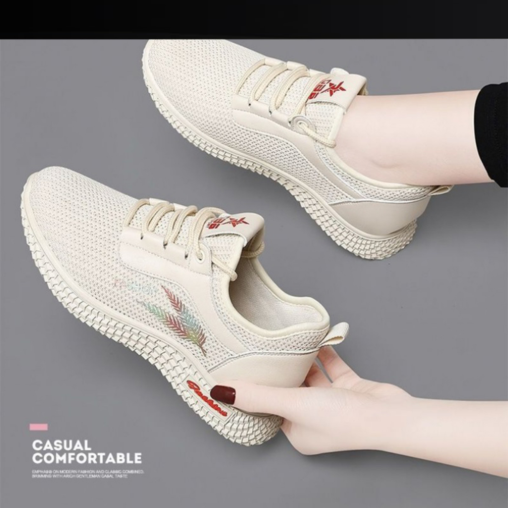 Sepatu Sneakers Wanita Fashion Stylish - F55