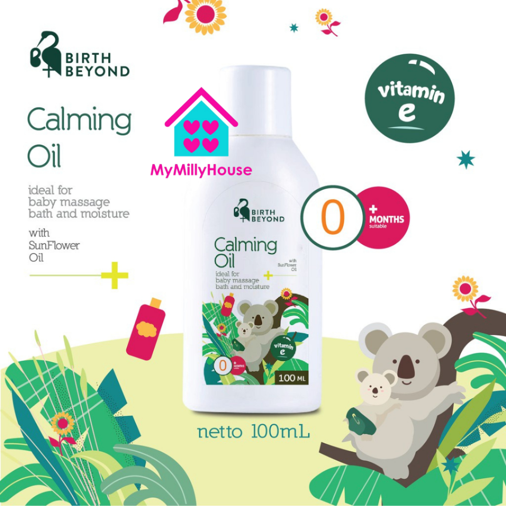 Birth Beyond Calming Oil 100ml Bantu Bayi Tidur Lebih Nyenyak