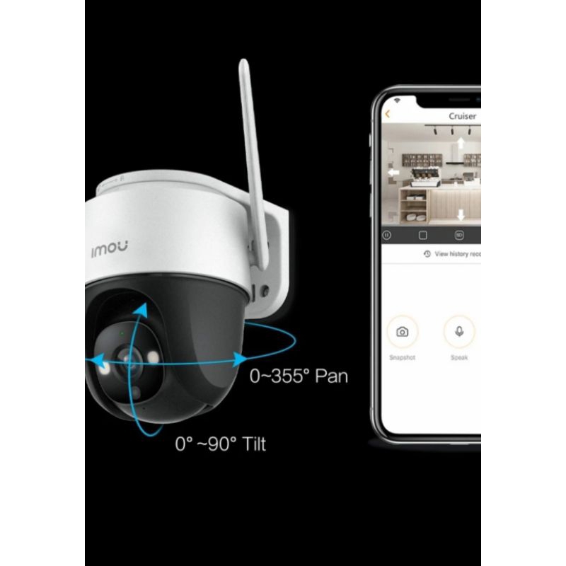 Imou Cruiser 4G 2MP IPC S21FTP Sim Card IP Camera Outdoor Cctv