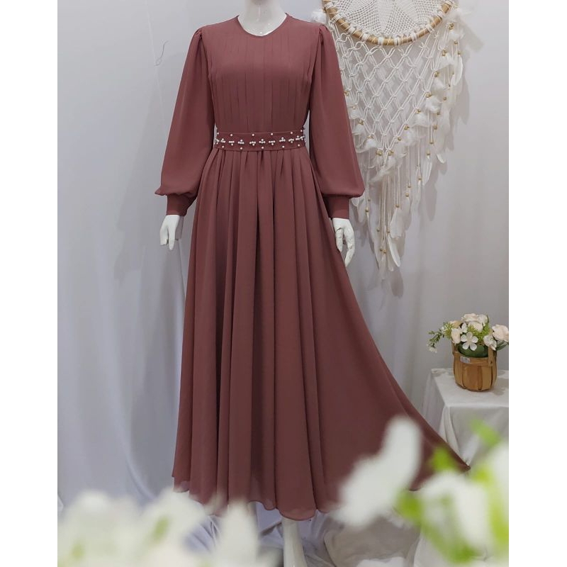 Tiara Syar'i gamis jumbo gamis Ceruty gamis pesta