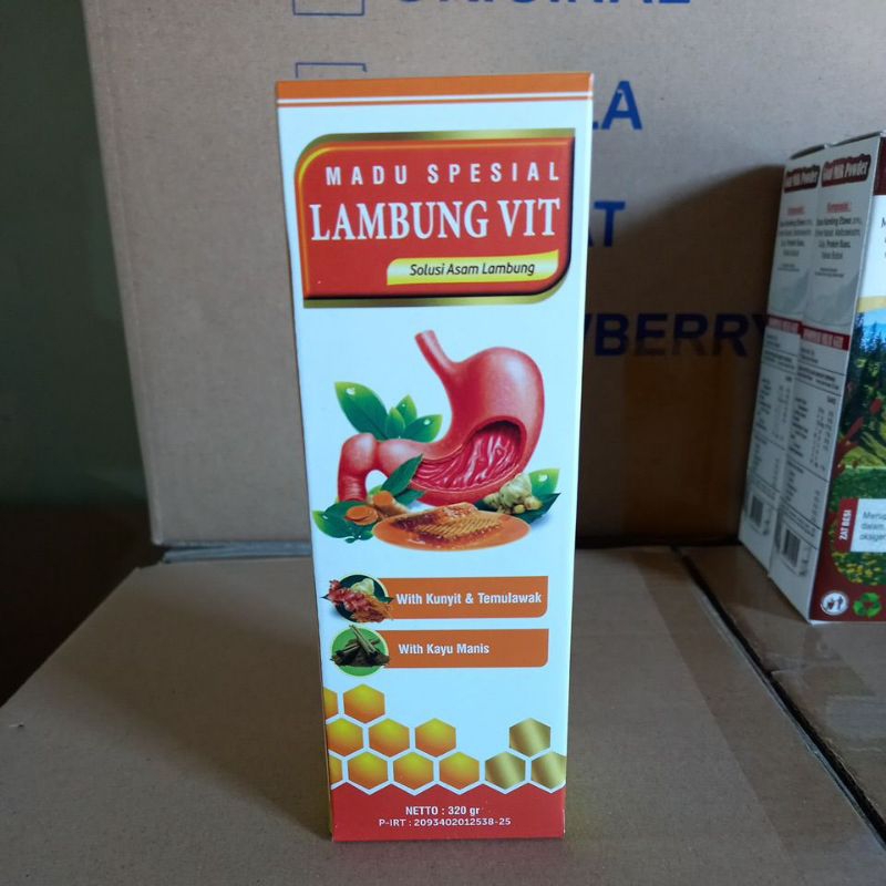 Bravina vit lambung vit madu herbal magh gerd