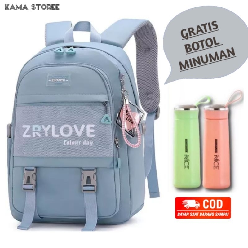 KS_Ransel Punggung Anak Sekolah Perempuan ZRYLOVE Ransel Premium Terbaru