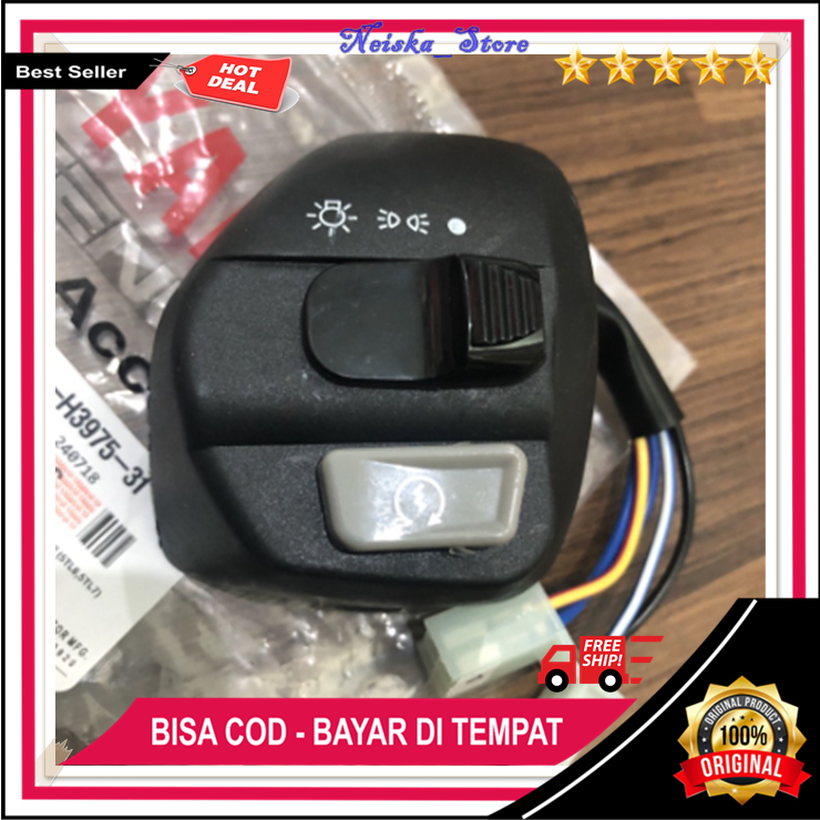 Saklar Kanan Tombol Stater Yamaha Mio J Soul GT Ori Tombol Stater Motor Xeon Jupiter MX Z 5TL Origin