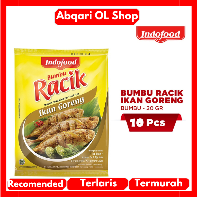 

Racik Bumbu Tempe Goreng 20gr Indofood Dapat 10 Pcs