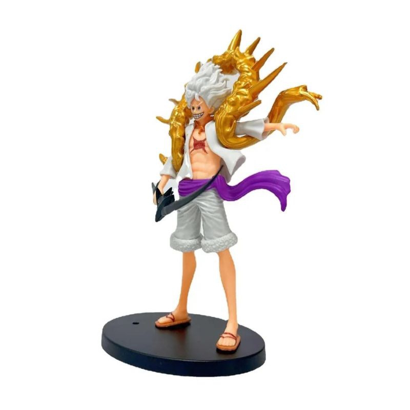 Figure Monkey D Luffy Sun God Nika Mainan Miniatur Pajangan