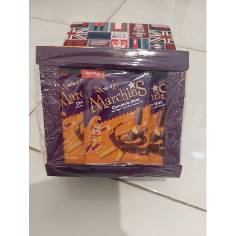 marchies chocolate stick isi 12x25gr