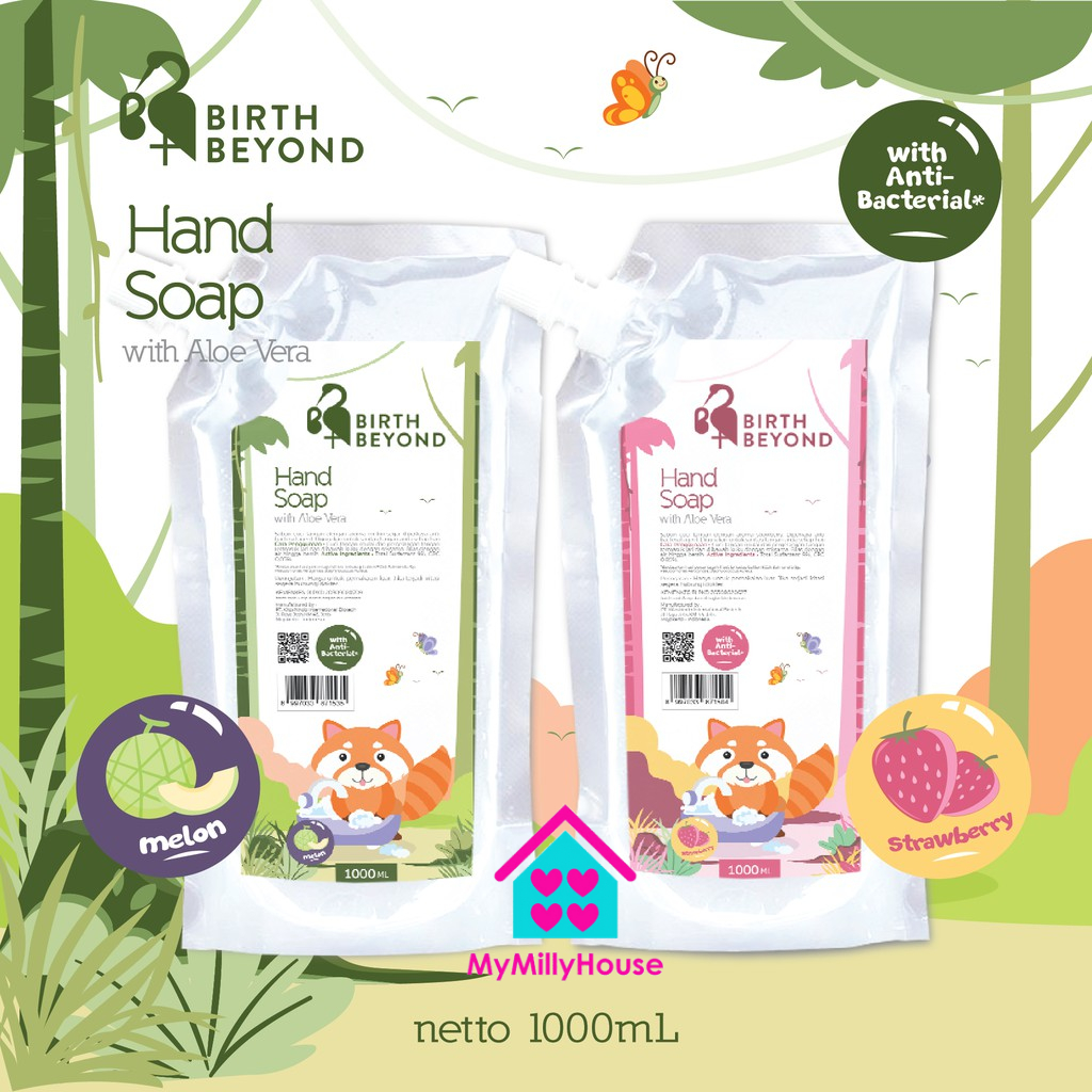 Birth Beyond Hand Soap with Aloe Vera 1000ml