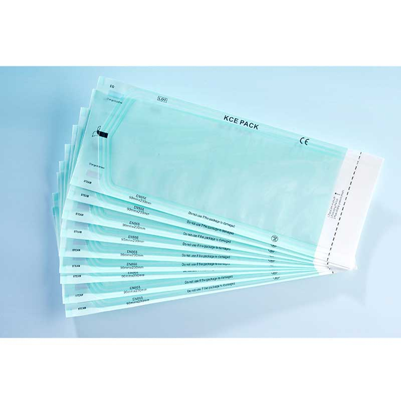 200pcs Sterile Pouch Sterilization Pouch Medipouch Medipack 9x26cm Kantong Seal Sterilisasi Alat