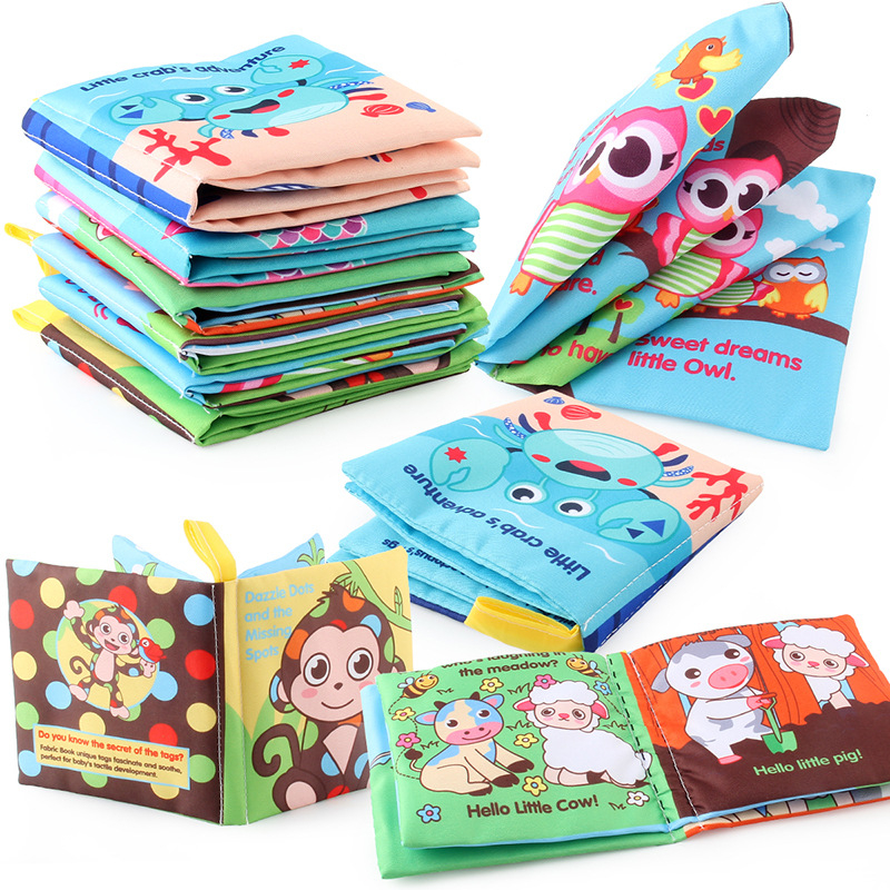 Mae Salong Fabric Book / Buku Kain Bayi / Early Education Enlightening Education / Buku Cerita Bayi