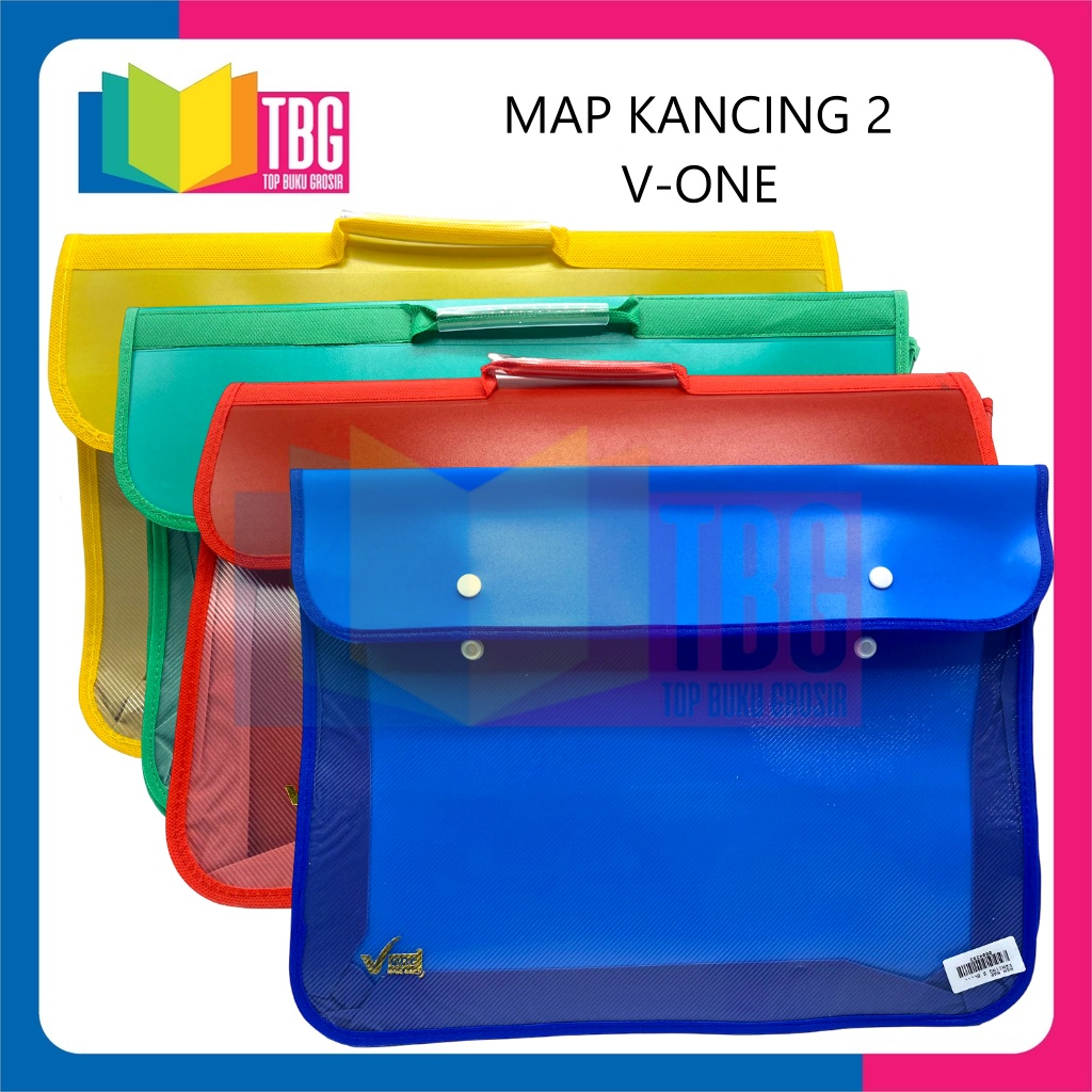 

1 PCS MAP KANCING 2 V-ONE TAS TEMPAT FOLDER FILE DOKUMEN