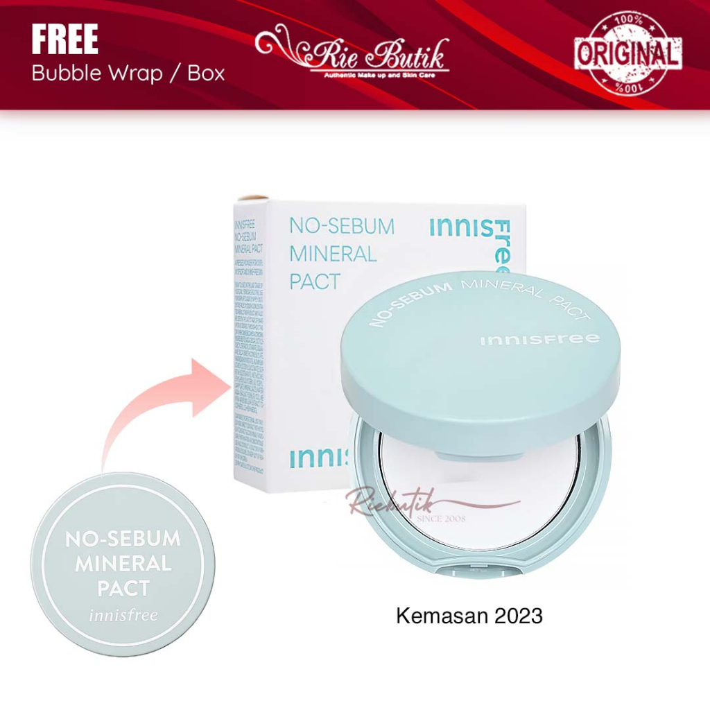 KEMASAN BARU! Innisfree No Sebum Mineral Pact